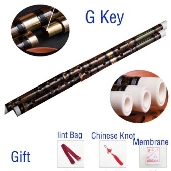 Bamboo Flute Dizi (G Key) Traditional Handmade Chinese MusicalWoodwind Instrument Study Level Professional Performance - intl
